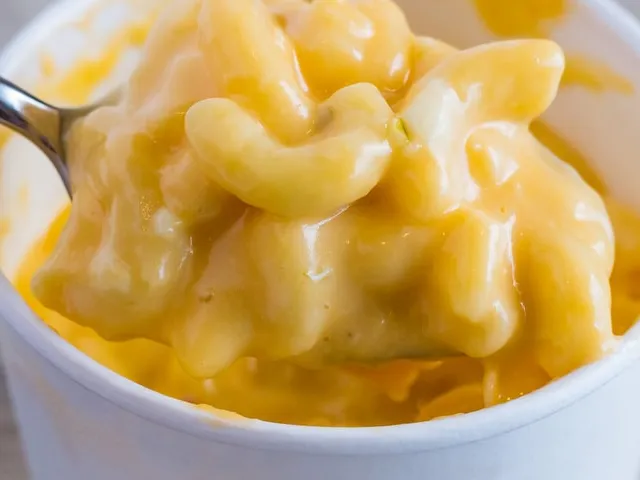 Bowl of macaroni and cheese